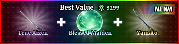 True Aizen + Blessed Maiden + Yamato